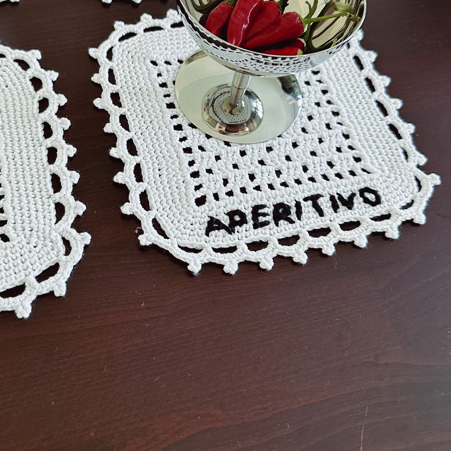 Mini servis / coaster set
